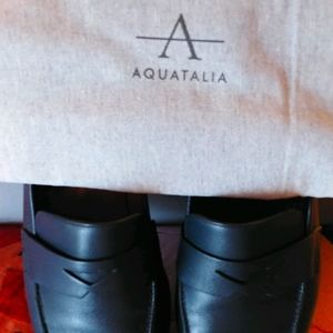 Aquatalia Navy Blue Weatherproof shoes